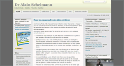 Desktop Screenshot of drscheimann-endocrinologue.fr